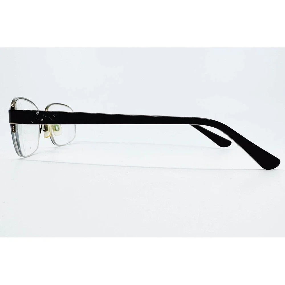 Altair Genesis Eyeglass Frames Womens Brown Semi-Rimless G5038 52-17-135